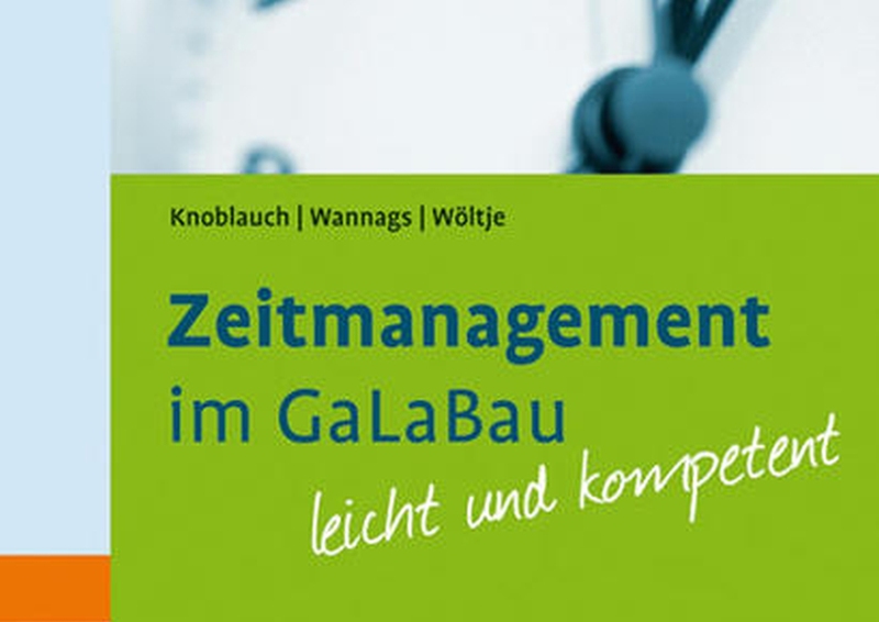 Buchcover Zeitmanagement im GaLaBau - Verlag Ulmer 